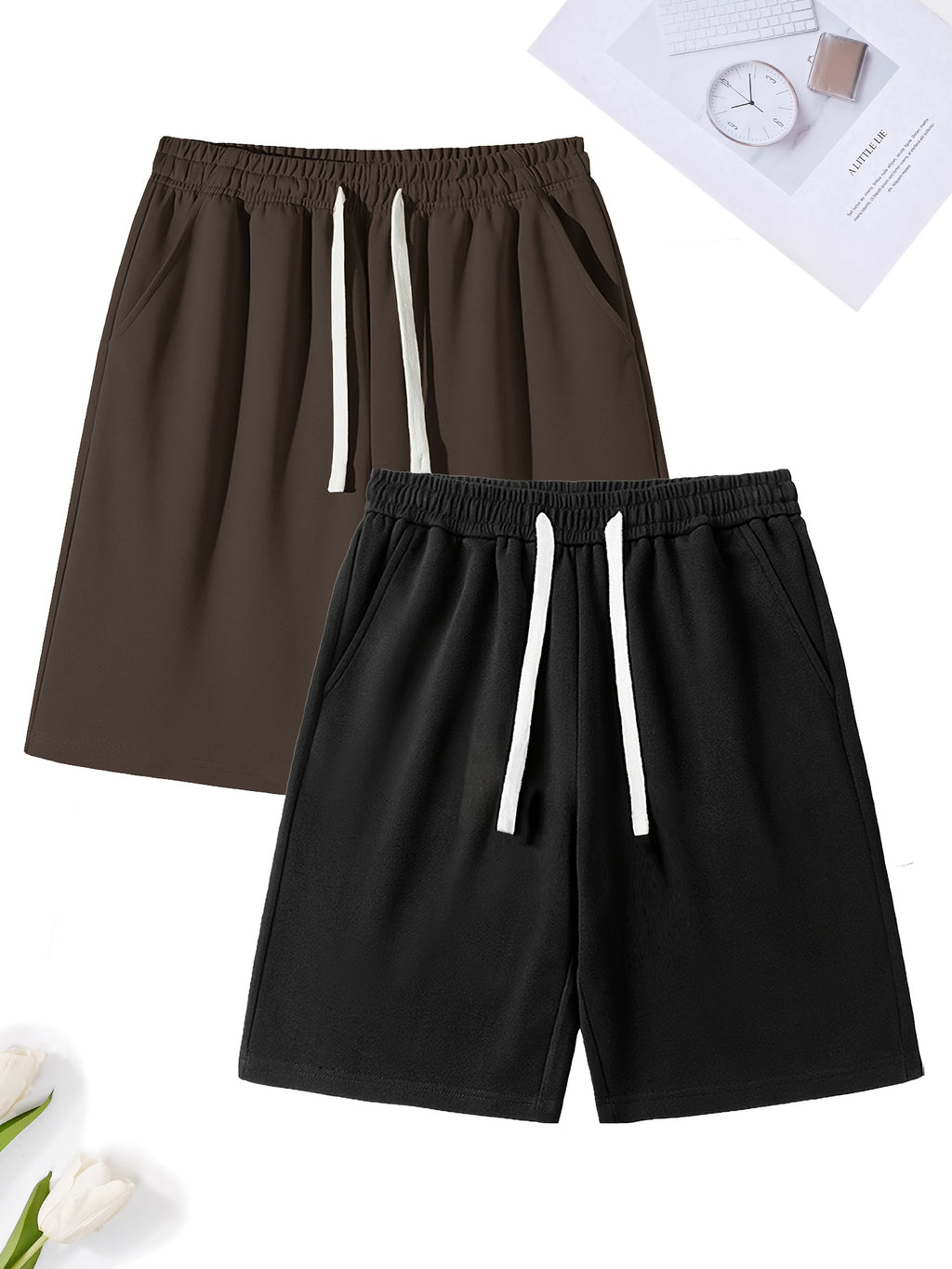 MAISON | Essential Relaxed Fit Shorts 2PCS