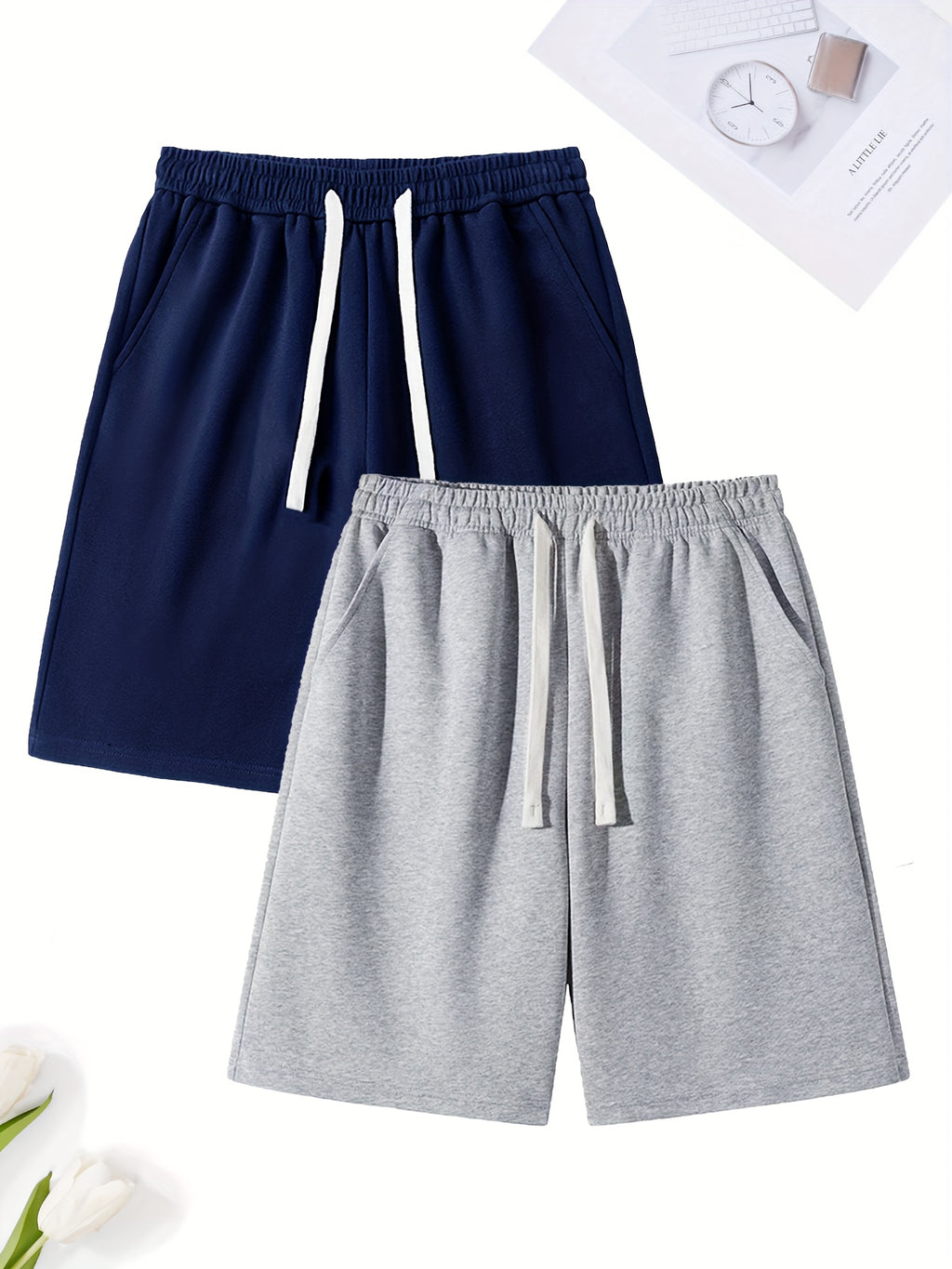 MAISON | Essential Relaxed Fit Shorts 2PCS