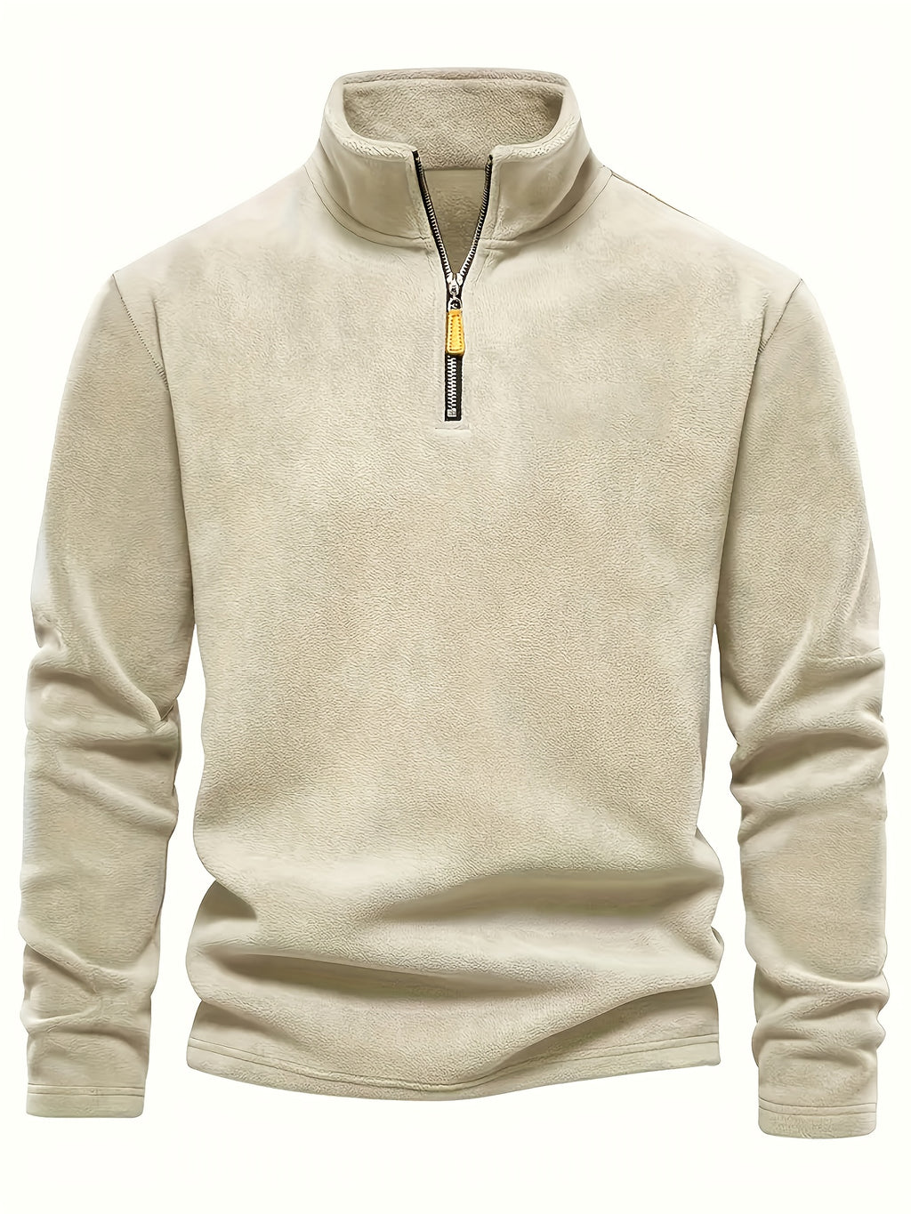 MAISON | Essential Fleece Quarter-Zip