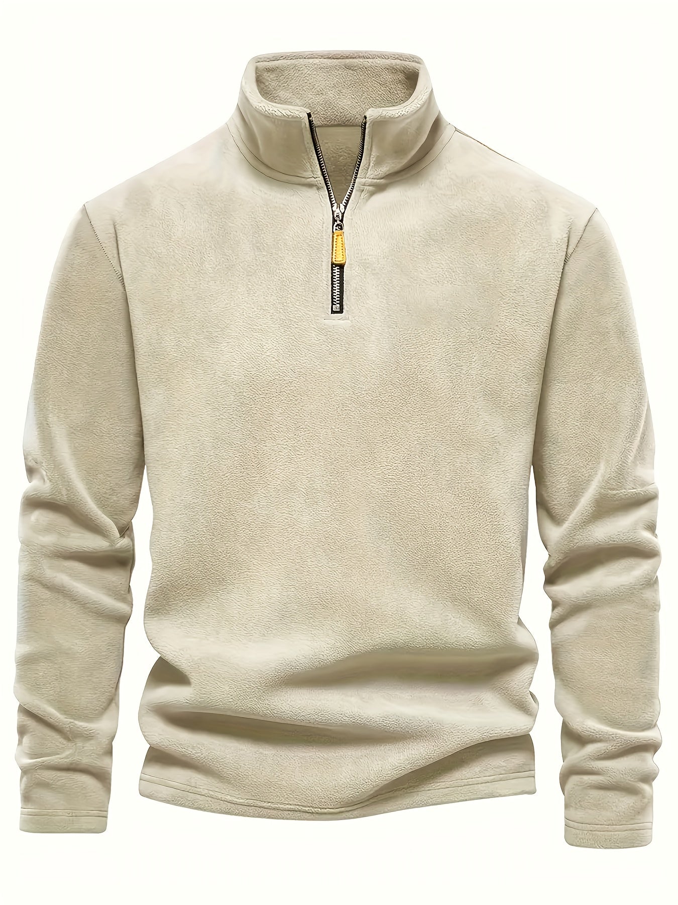 MAISON | Essential Fleece Quarter-Zip