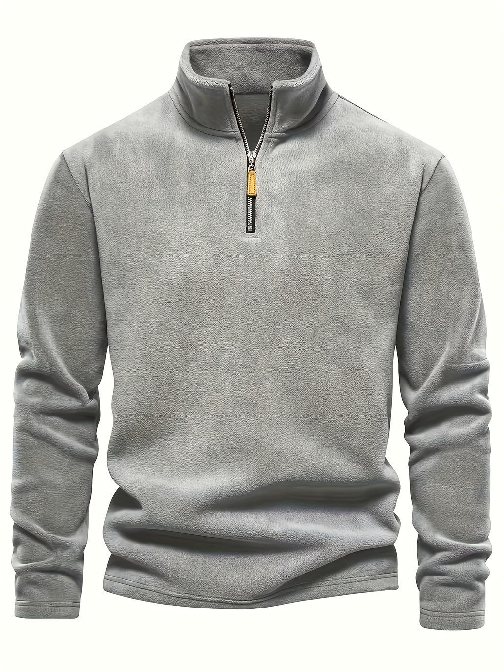 MAISON | Essential Fleece Quarter-Zip