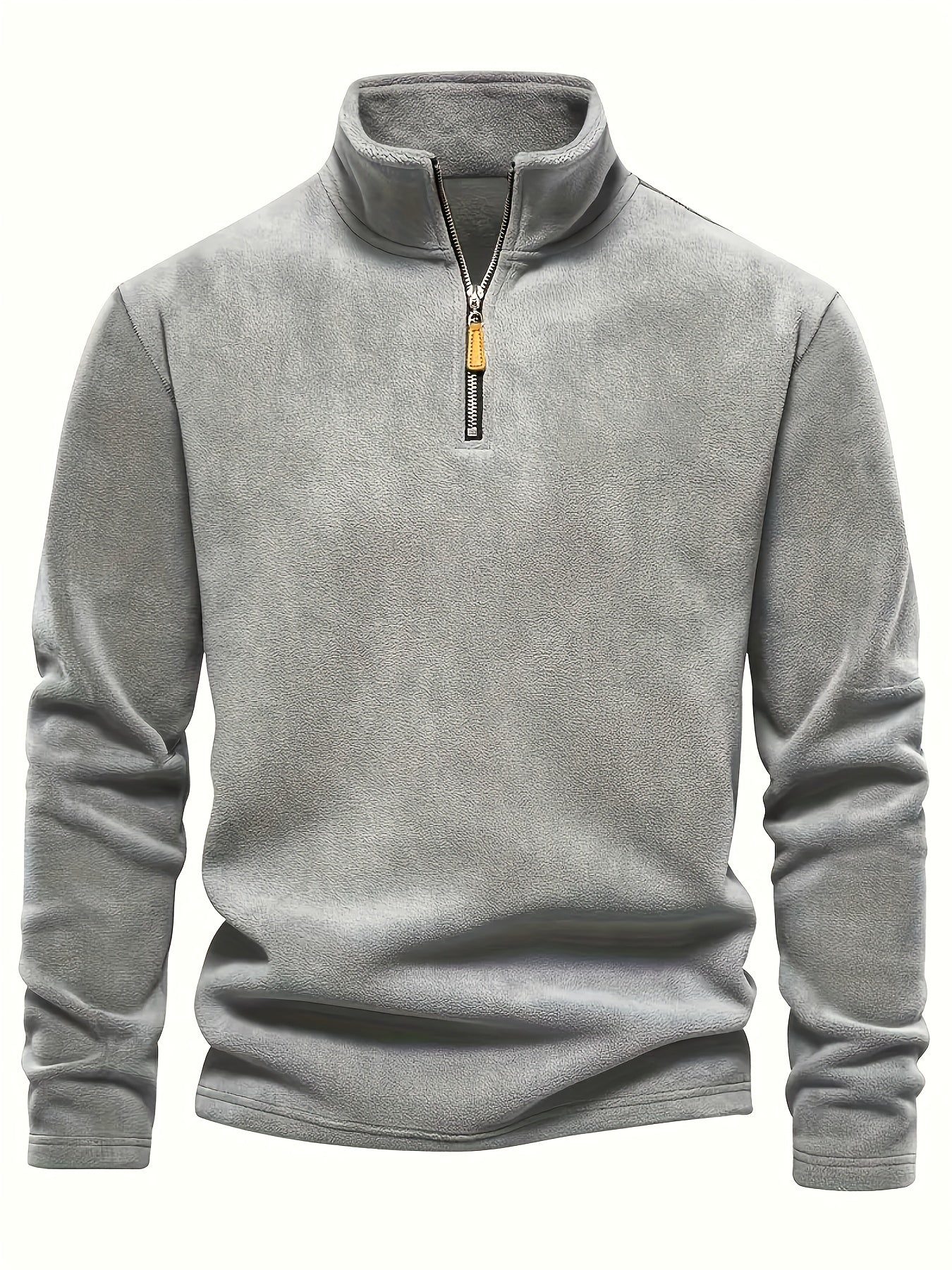 MAISON | Essential Fleece Quarter-Zip