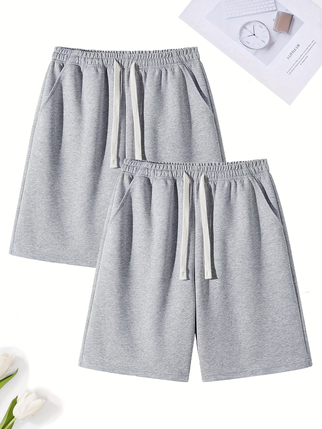 MAISON | Essential Relaxed Fit Shorts 2PCS