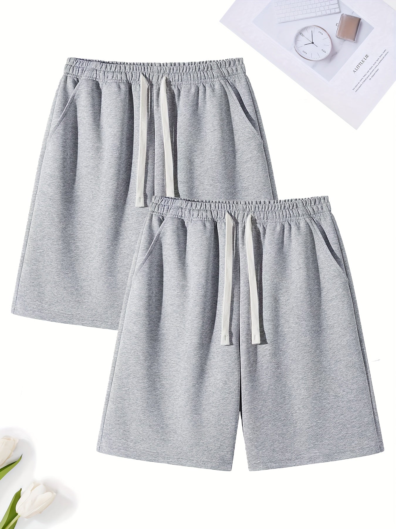 MAISON | Essential Relaxed Fit Shorts 2PCS