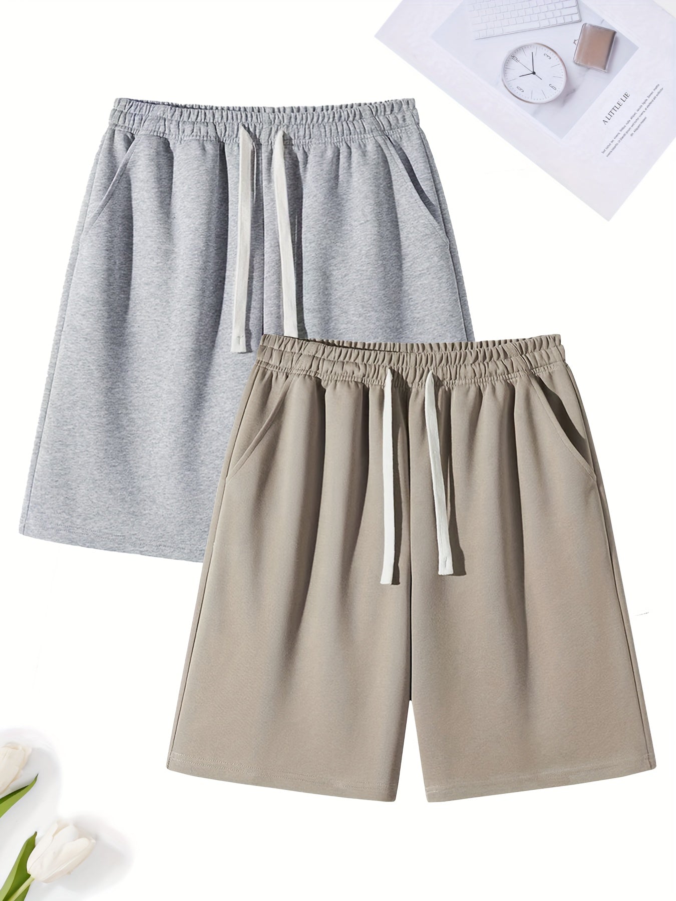 MAISON | Essential Relaxed Fit Shorts 2PCS